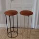 Wireframe birdcage stool