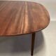 Table haute palissandre Design Scandinave "Ole Wanscher" 1950.