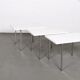 Tables empilables modernistes de Trix et Robert Haussmann