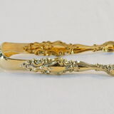 Sugar clamp in VERMEIL XIXth Alphonse DEBAIN
