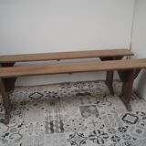 Lot farm benches