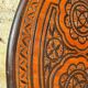 Large carved tray wall decoration