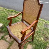 Cherry wood restoration armchair