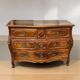 Commode Tombeau Louis XV En Noyer D’époque XVIIIème