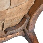 Louis XV period cabriolet armchair stamped MDLP by Martin Delaporte