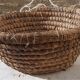 Baker's basket with braided wicker bread early twentieth century
