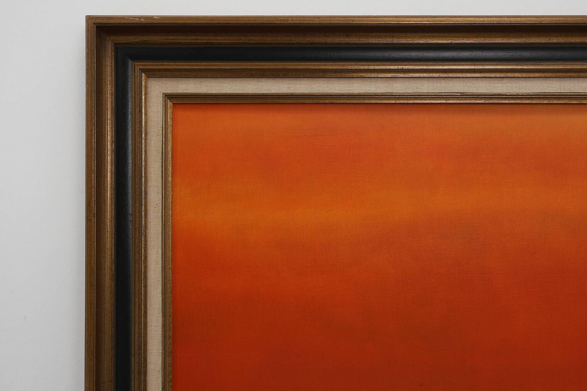 Mid-century Modern painting by Mia Duprez, Belgium, 1970