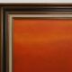 Mid-century Modern painting by Mia Duprez, Belgium, 1970