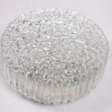 Glass Flush Mount or Sconce by Helena Tynell for Glashütte Limburg, 1960s