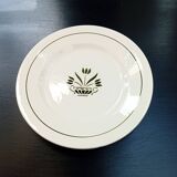 12 Terre de Fer Marmoz dessert plates