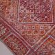 Purple Vintage Moroccan Rug 187 x 296 cm, Berber Handmade Wool Rug Bohemian