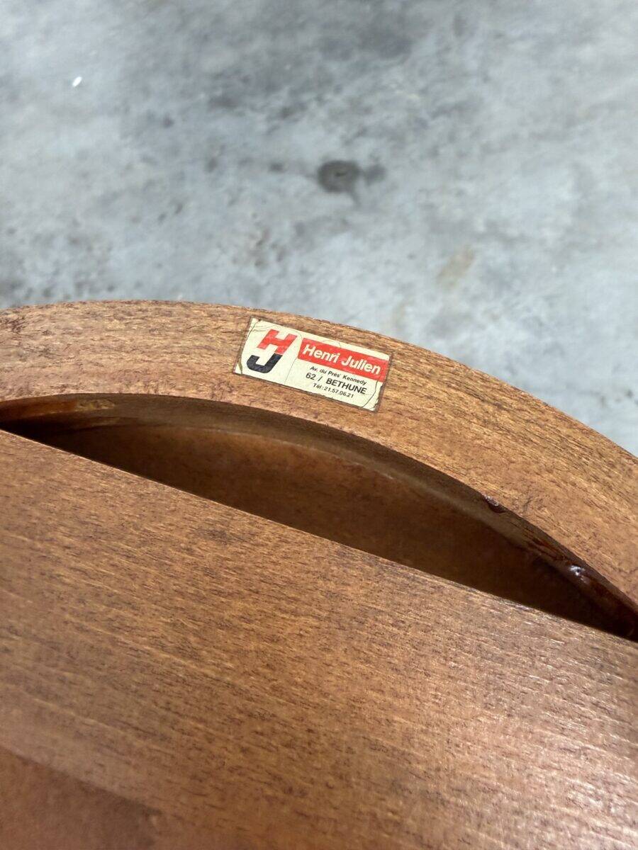 Paire de tabourets « Baumann » pour Henri Julien
