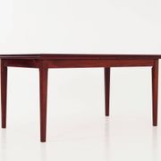 Table en palissandre, design danois, années 1970, fabricant : Skovby