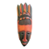Handmade wooden mask from the Dominican Republic.