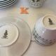 Six Royal Doulton Provencal cups and saucers