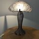 Lampe champignon pâte de verre