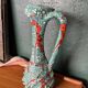 Vase Vallauris fat lava