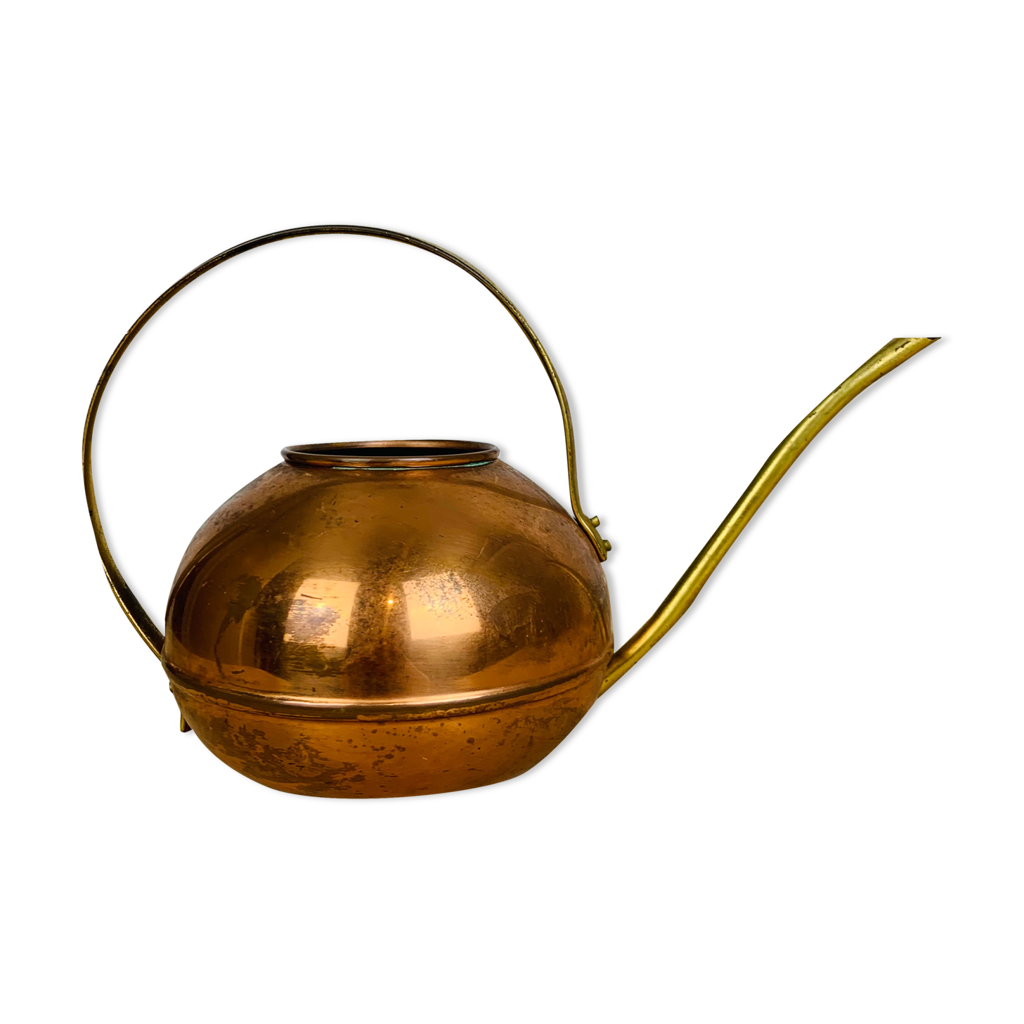 Scandinavian copper watering can
