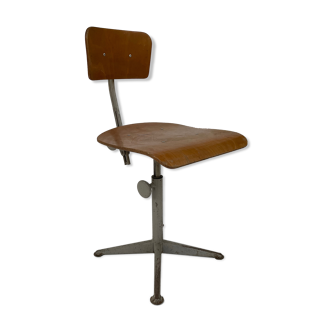 Chaise de travail vintage Friso Kramer Ahrend de Cirkel chaise design d'atelier