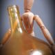 Demijohn 2L yellow