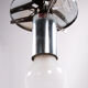 Set Hanging lamps by Glashutte Limburg Model Drop, 1970 Germany.
