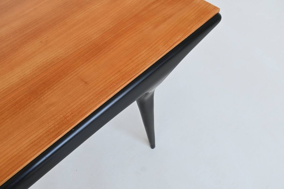 Alfred Hendrickx T4 dining table in beech Belform Belgium 1958