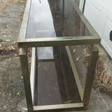 Console laiton vintage 1970