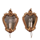 Paire d'appliques des années 50/60