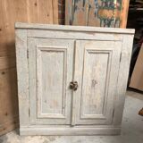 Old weathered corner workshop furniture