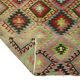 Turkish Kilim Yoruk Vintage 178x284 cm Geometric Beige and Red