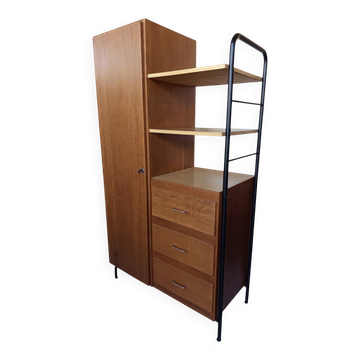 Armoire Combinée Moderniste - Années 50/60
