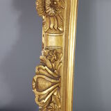 Frame carved wood, key 18th century 63x41 Leaf 47x27cm Bel state SB150
