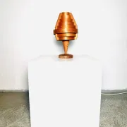 Model B-119/1 Pine Veneer Conical Table Lamp By Hans-Agne Jakobsson For Ab Markaryd, Sweden 1960S