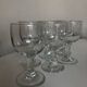 Set de 6 verres tulipe, XIXème