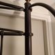Grange shelf in wood and metal