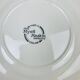 6 dessert plates Myott Meakin English ironstone terre de fer.