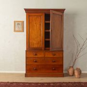 Armoire à linge en lin des années 1840