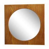 1970s Large Oak Square Mirror, 20items available
