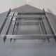 Sculptural Chrome Coffee Table by David Hicks, Italy, 1960s