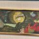 Original Oil on Swedish Panel - "Abstract" by Ragnar Godin - Signed - Dated 1968 - Framed