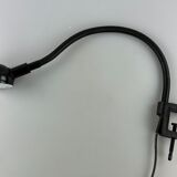 60s 70s table lamp clamp lamp gooseneck space age design metal