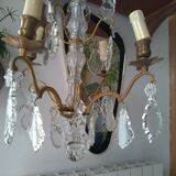 Chandelier and two wall lamps