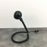 Lampe serpent noir vintage