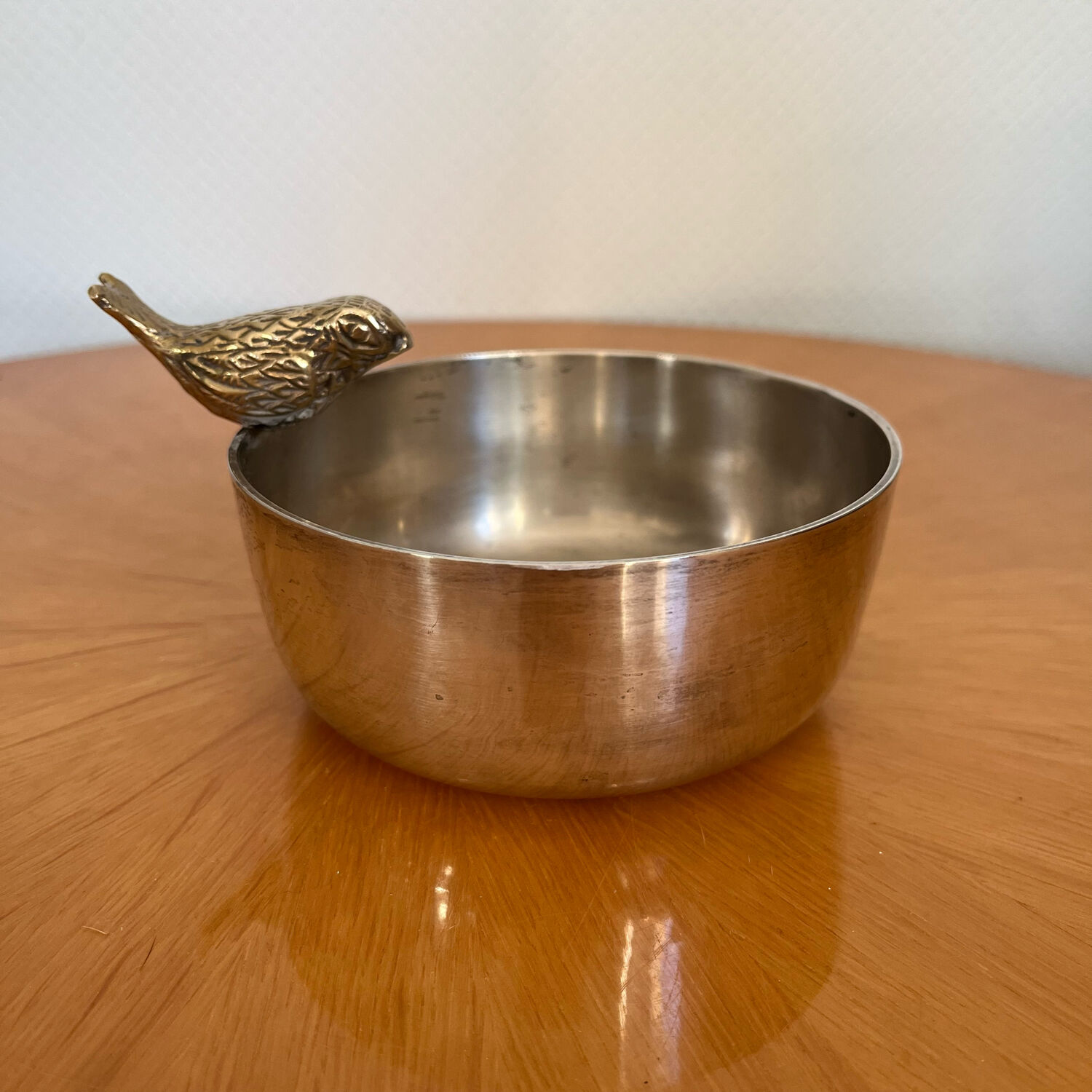 Antique silver metal cup