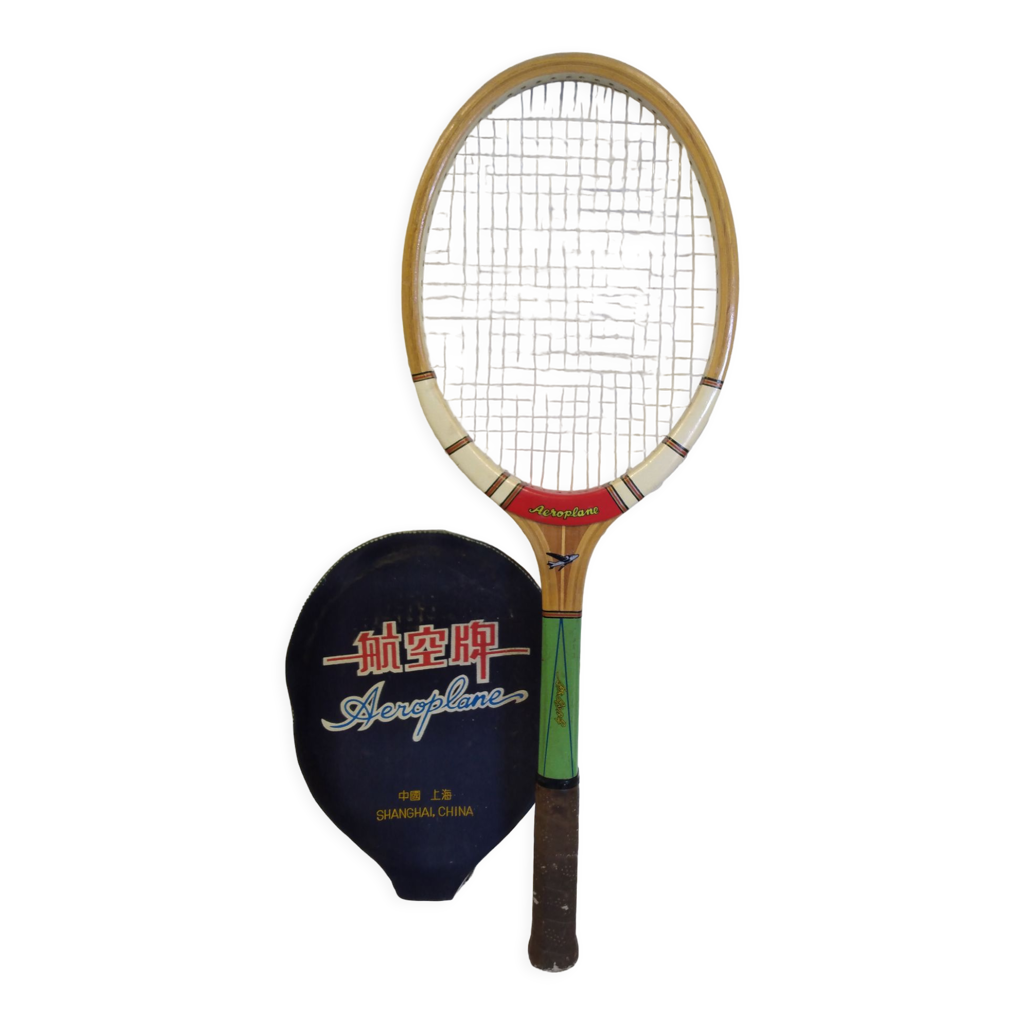 Shanghai Aeroplane Vintage Tennis Racket