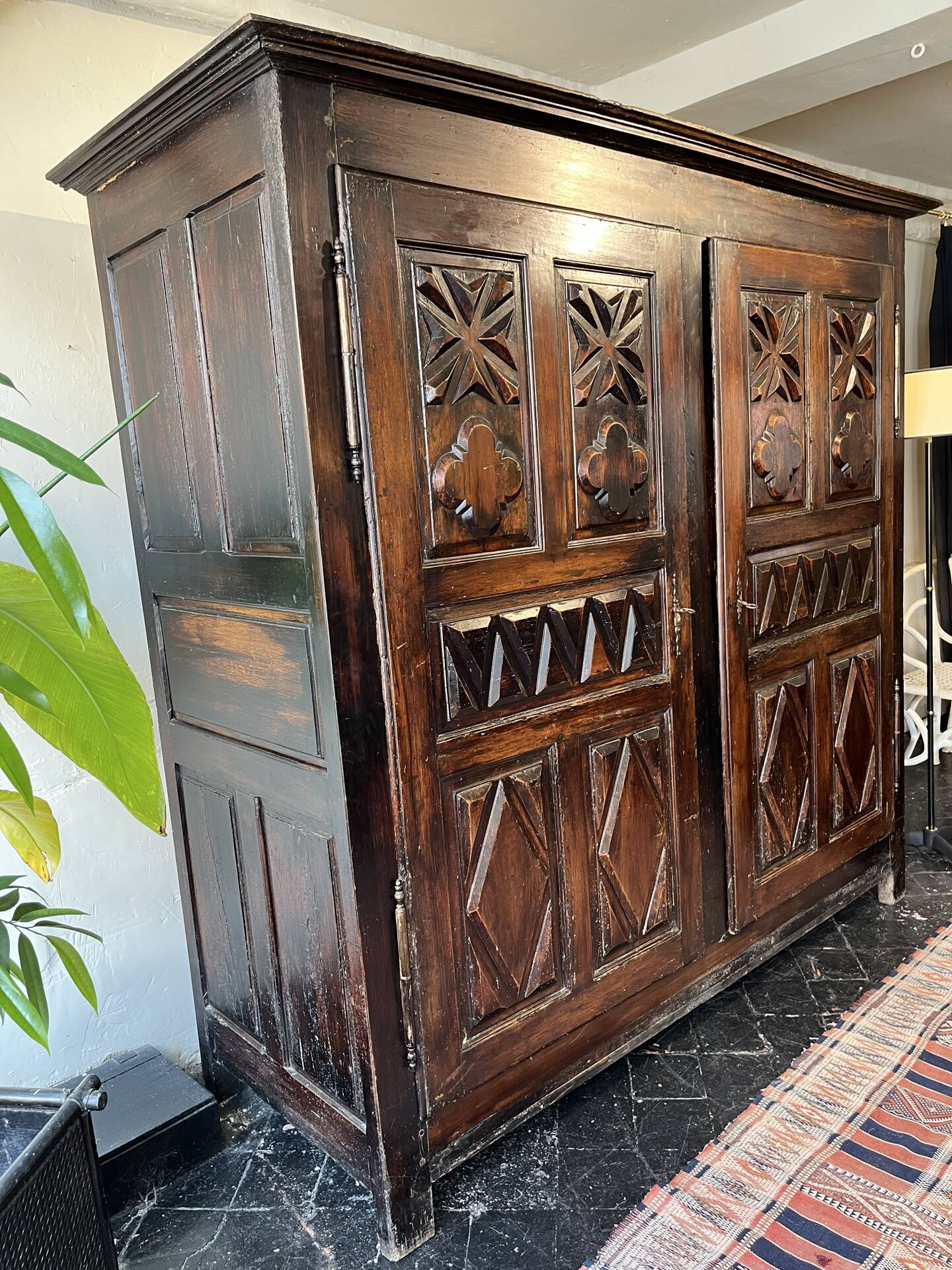 Beautiful 18th-century wardrobe.