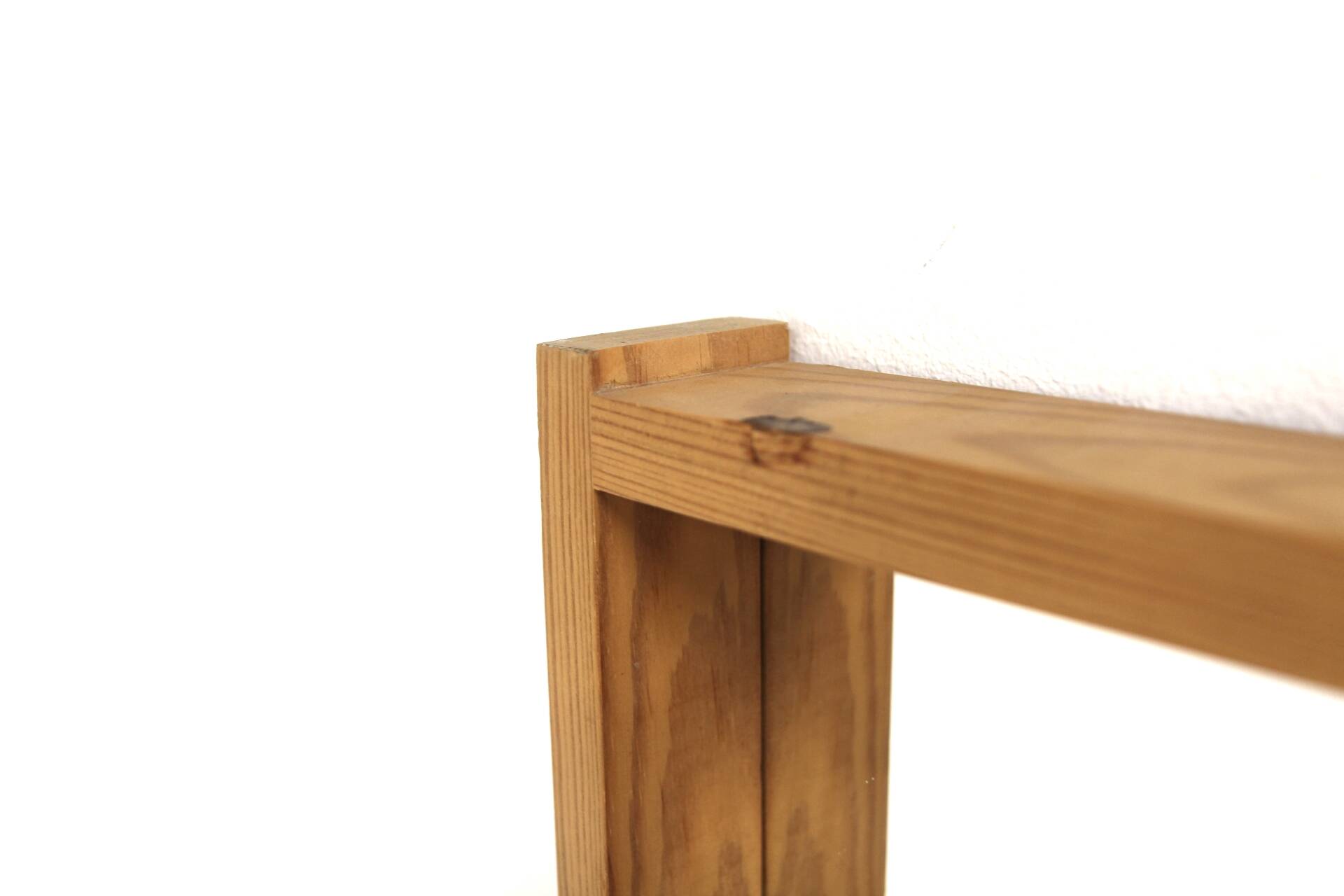 Scandinavian pine mirror, Sweden, 1970, 120cm x 60cm