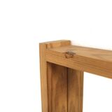 Scandinavian pine mirror, Sweden, 1970, 120cm x 60cm