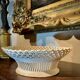 19th Century Italian Pierced Porcelain Compotes from Giustiniani Manufacture, Set of 2