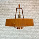 Vintage teak pendant lamp 1970
